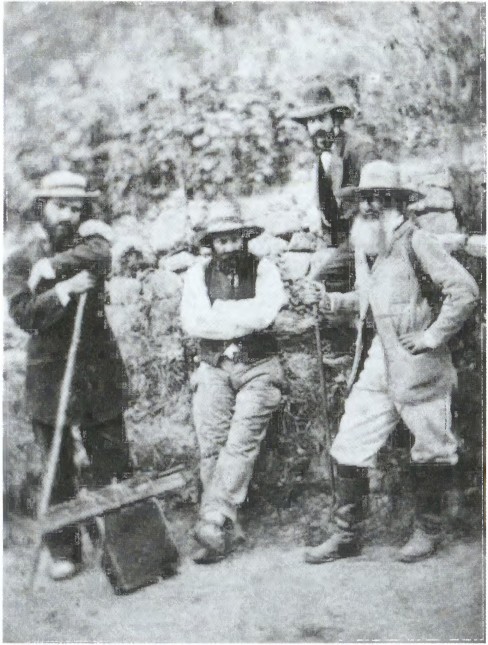 Писсарро и Сезанн в Овере 1874г